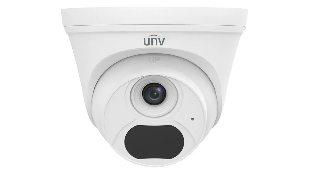 Uniview EasyBasic 4MP turret dómkamera, 2,8mm fix objektívvel, mikrofonnal (AF-ECO) – 2. kép