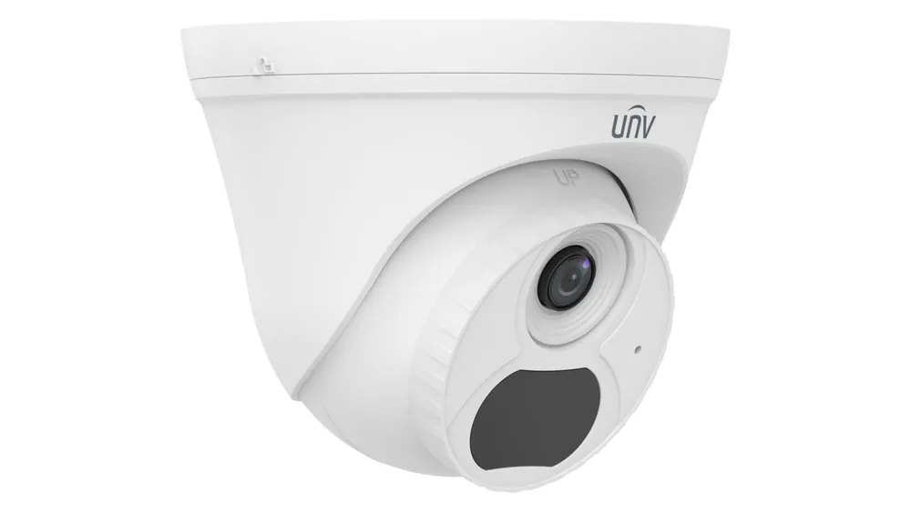Uniview EasyBasic 4MP turret dómkamera, 2,8mm fix objektívvel, mikrofonnal (AF-ECO) – 3. kép
