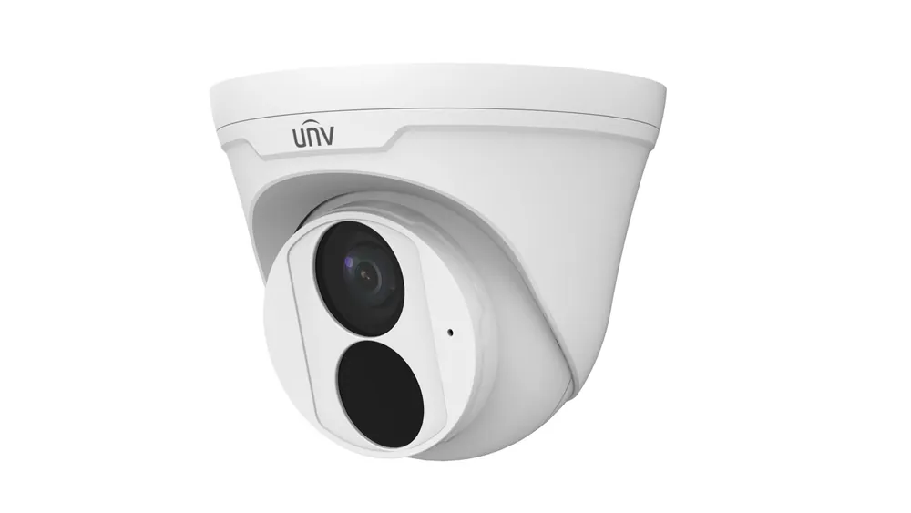 Uniview EasyStar 4MP turret dómkamera, 2.8mm fix objektívvel, mikrofonnal (H széria)