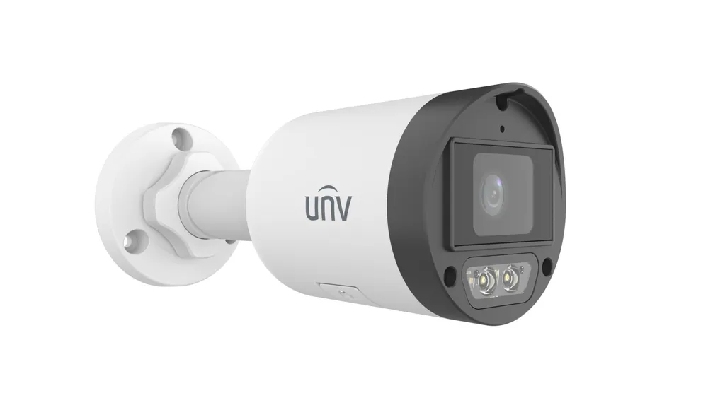 Uniview EasyBasic 4MP Dual-light csőkamera, 4mm fix objektívvel, mikrofonnal (DL2) – 3. kép