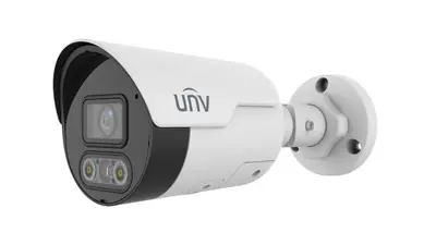 Uniview EasyStar 4MP ColorHunter csőkamera, 2,8mm fix objektívvel, mikrofonnal és hangszóróval (DL)