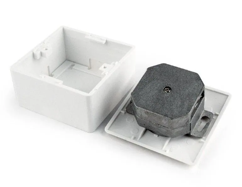 Gembird CAT6 STP 2-port wall mount face plate – 4. kép