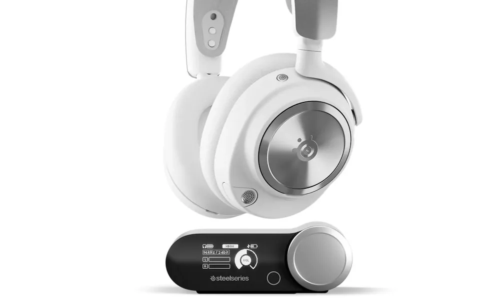 Steelseries Arctis Nova Pro Omni Wireless Bluetooth Gaming Headset White Retail – 3. kép