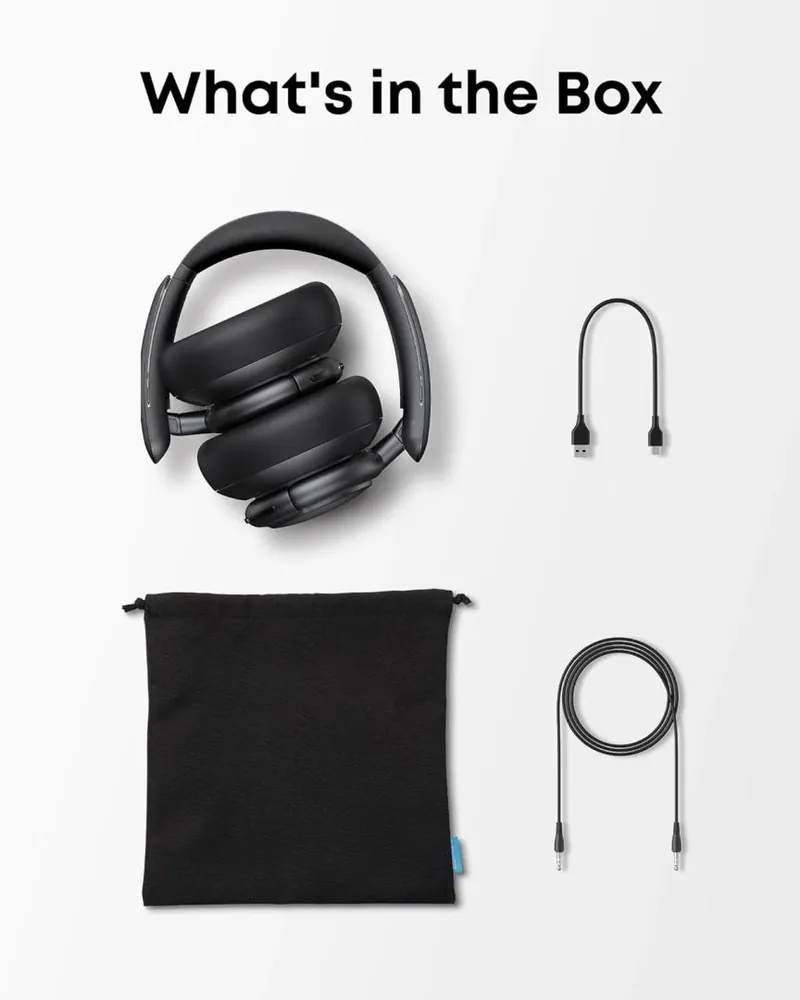 ANKER Soundcore Life Q30 Bluetooth Headset Black – 2. kép