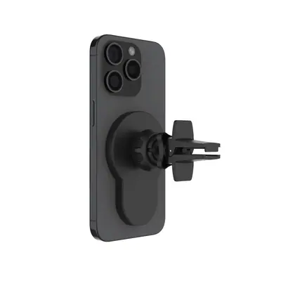 FIXED MagClick 2 autós tartó wireless töltővel 15W, fekete – 2. kép