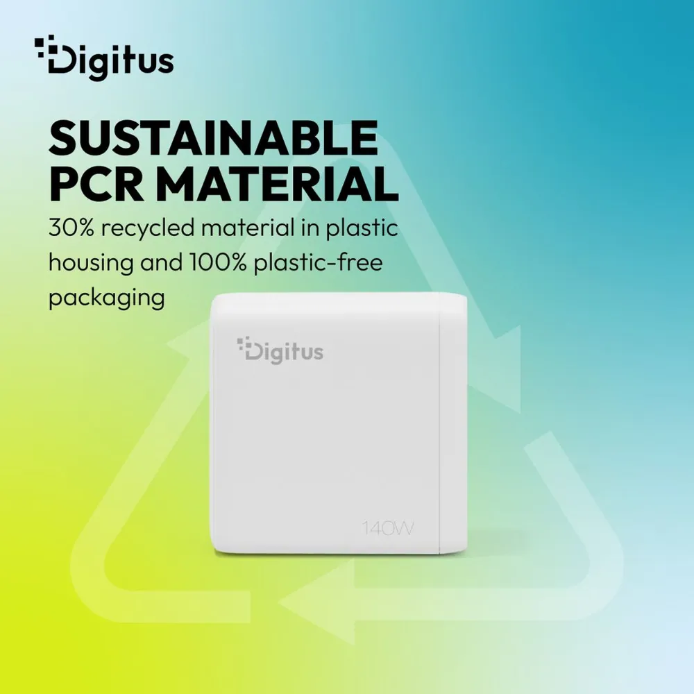 Digitus USB GaN Charger 140W White – 3. kép