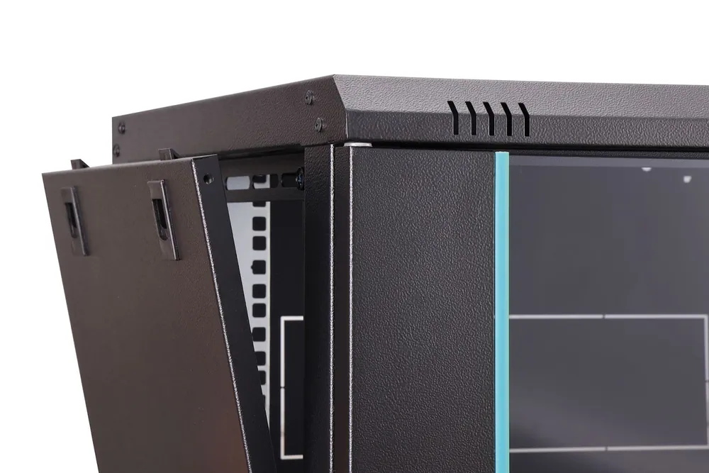 Digitus Dynamic DN-37101 19" 7U Falra szerelhető Rackszekrény Black – 11. kép