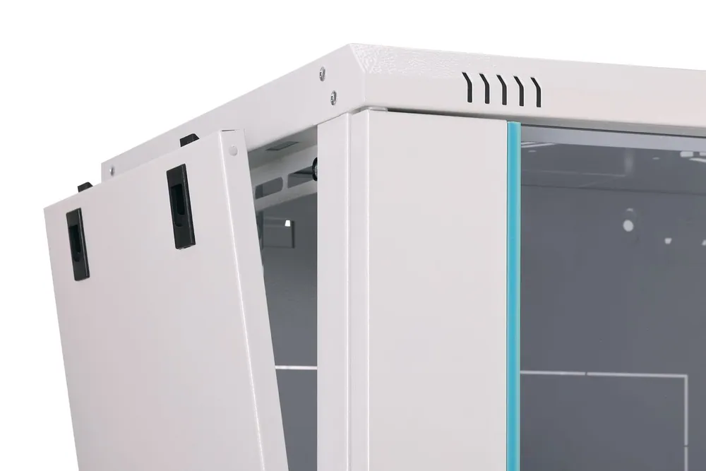 Digitus Dynamic DN-37104 19" 9U Falra szerelhető Rackszekrény Grey – 10. kép