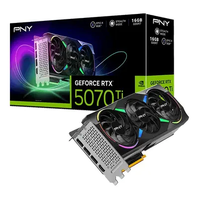 PNY GeForce RTX5070TI 16GB DDR7 Gaming Triple Fan ARGB