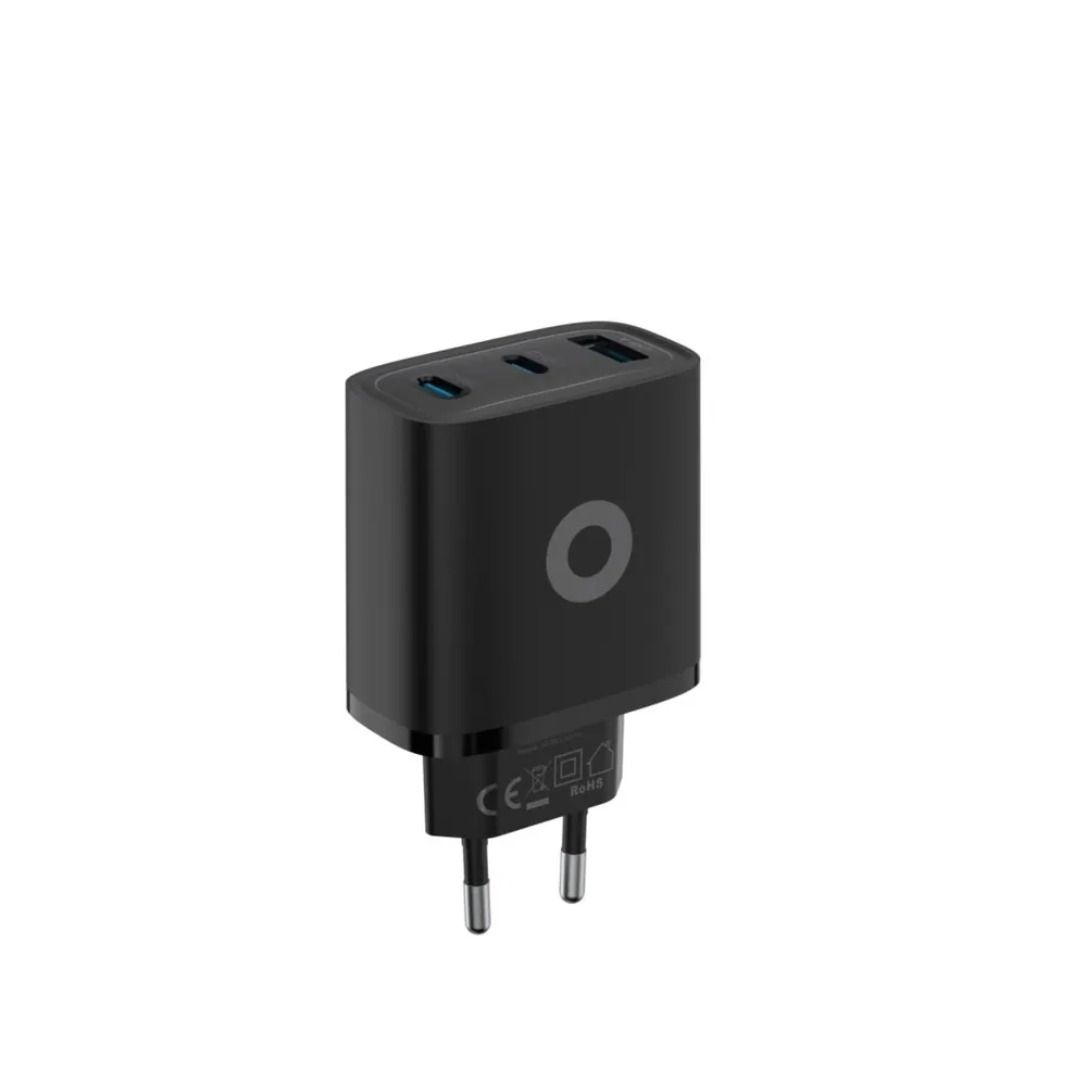 Mobile Origin Mobile Origin GaN 40W Wall Charger MO13, black 1 USB-A + 2 USB-C Black – 5. kép