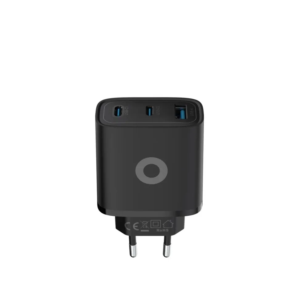 Mobile Origin Mobile Origin GaN 40W Wall Charger MO13, black 1 USB-A + 2 USB-C Black – 6. kép