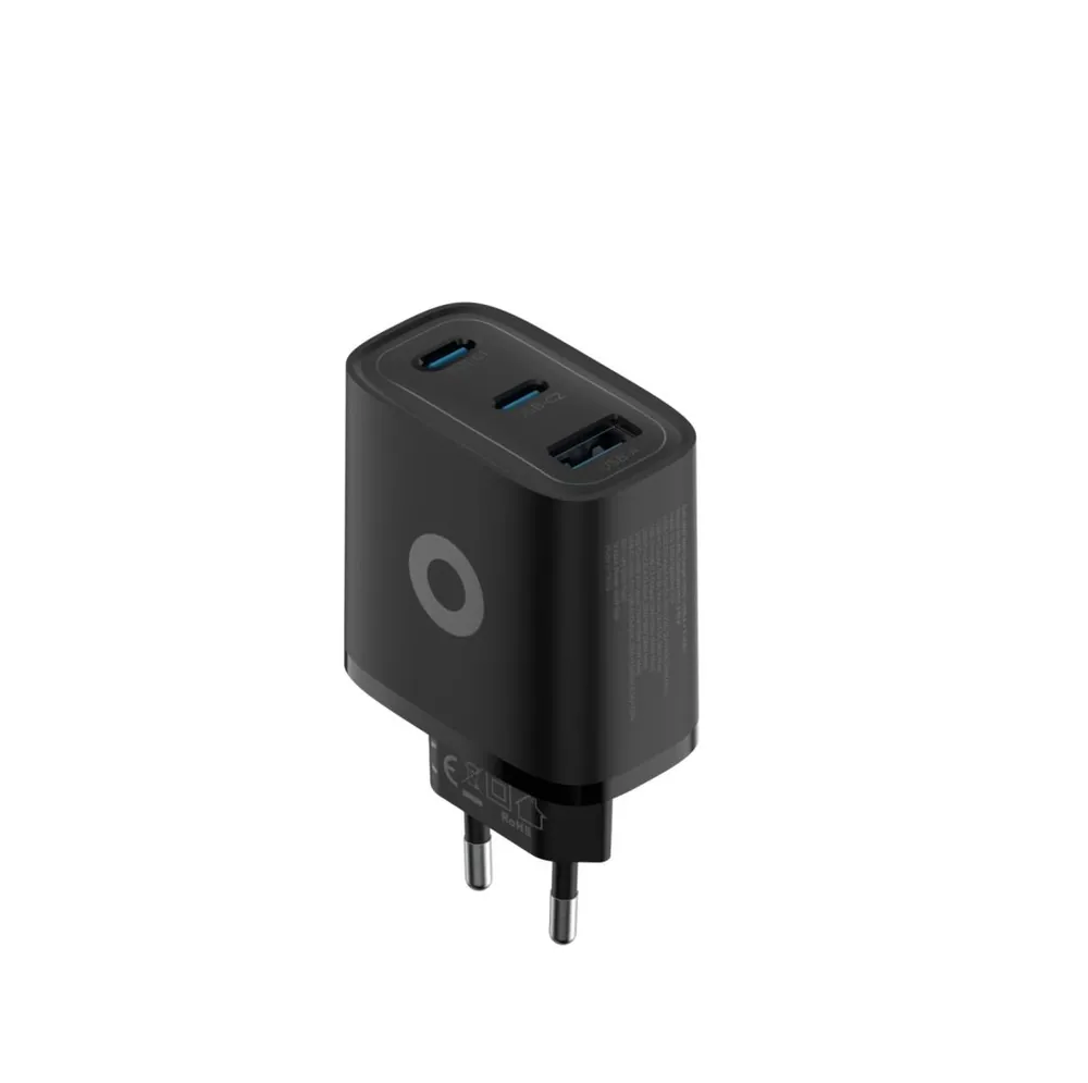 Mobile Origin Mobile Origin GaN 40W Wall Charger MO13, black 1 USB-A + 2 USB-C Black – 7. kép