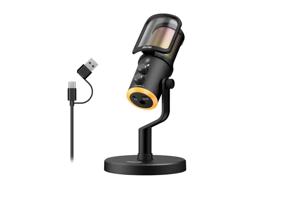 Genius MIC-S400U Microphone Black – 6. kép