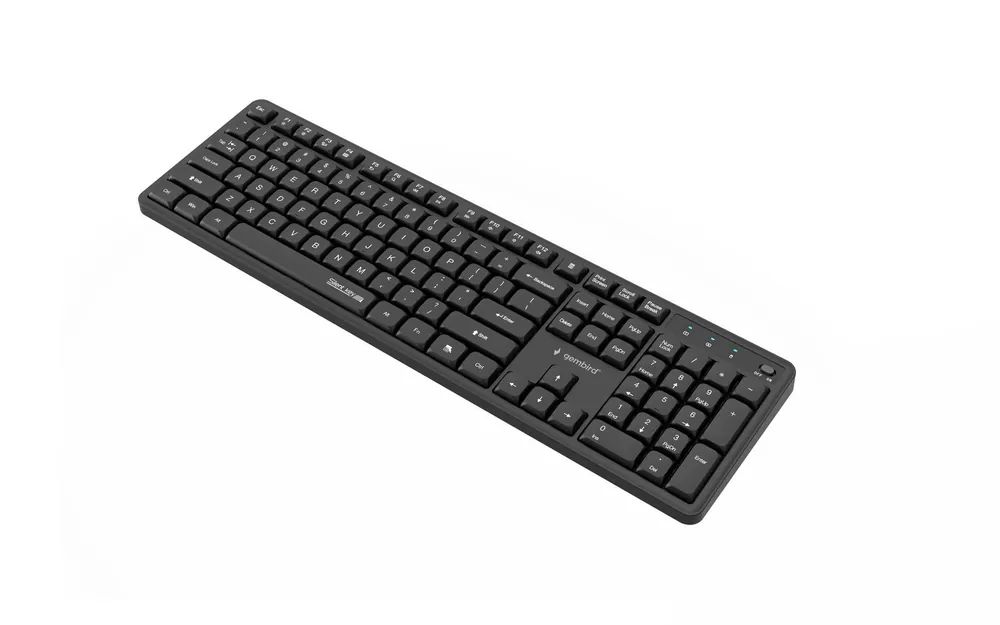 Gembird KBS-WMS-01 Silent Key Pro Business Wireless Keyboard Combo Black US – 7. kép