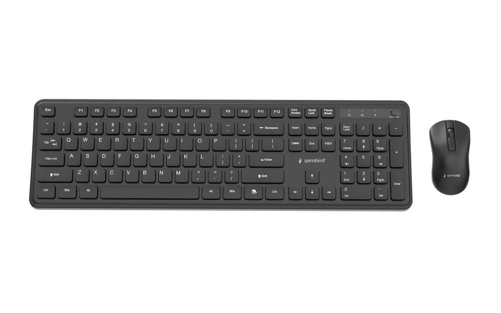 Gembird KBS-WPS-01 Slim Pro Business Wireless Keyboard Combo Black US – 4. kép