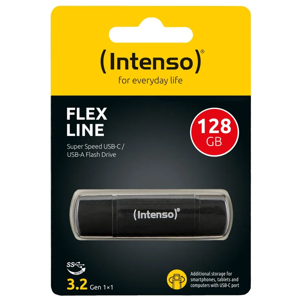 Intenso 128GB Flex Line USB3.2 Black – 3. kép