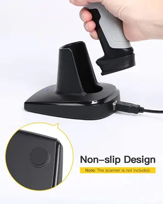 Inateck BS04001 Vonalkódolvasó Dokkoló Black – 2. kép