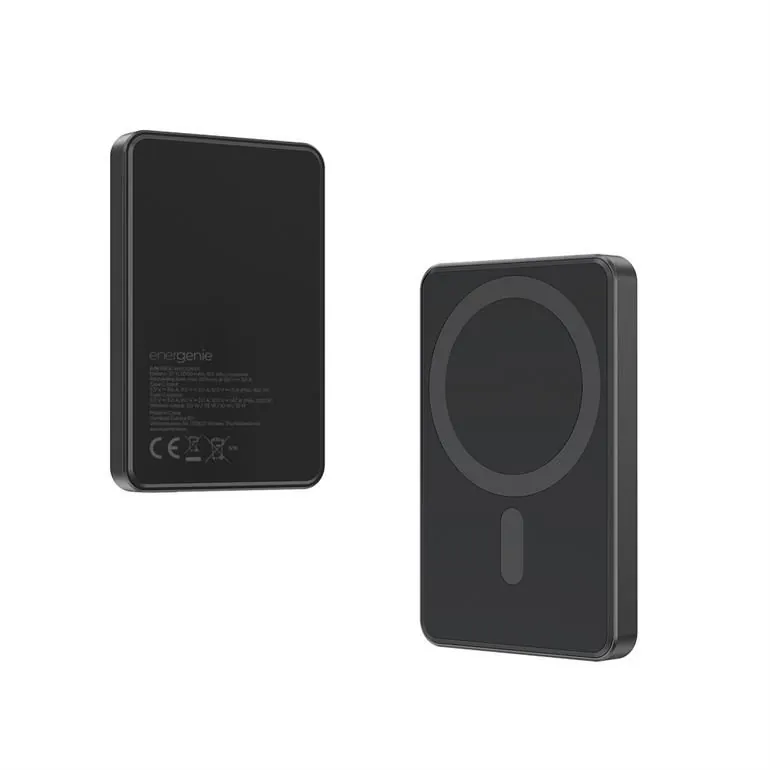 Gembird PB05-WPC15M-01 5000mAh Wireless PowerBank Black – 3. kép