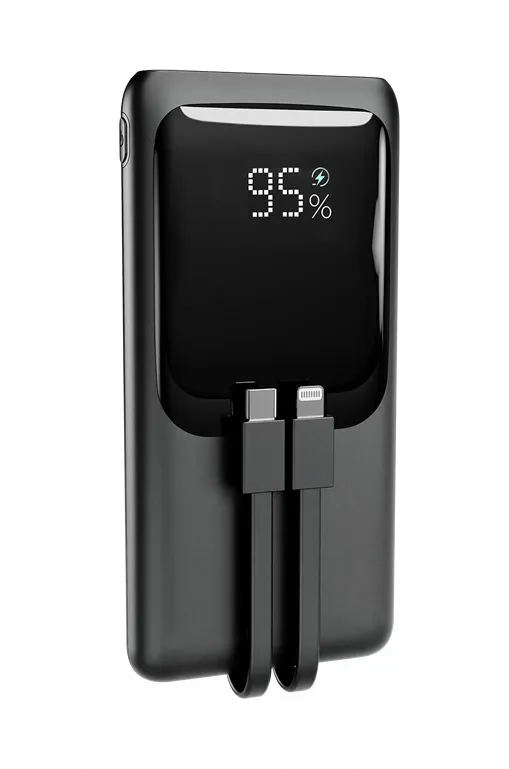 Gembird PB10-PD20-LCD-01 10000mAh PowerBank Black