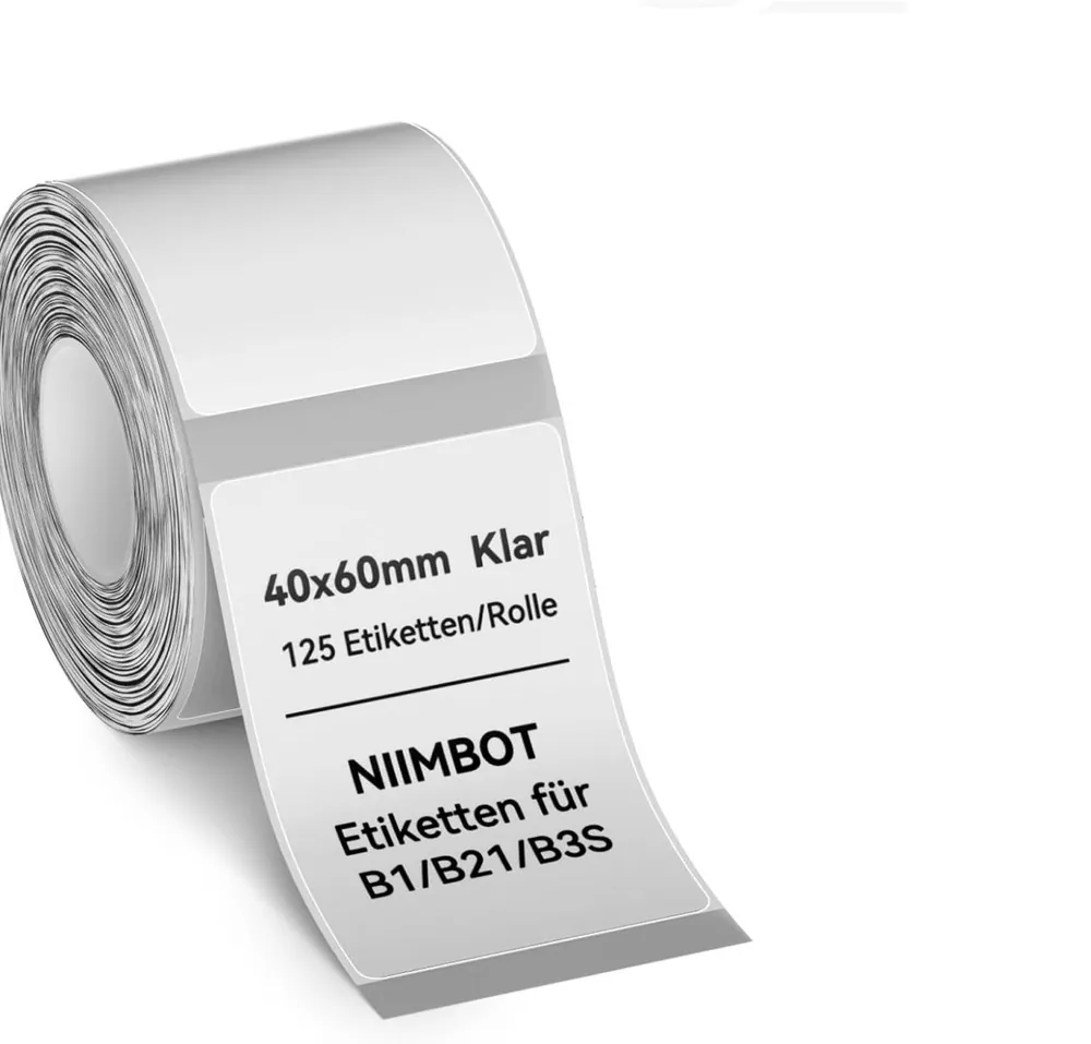 NIIMBOT T40*60-125 Thermal Label White