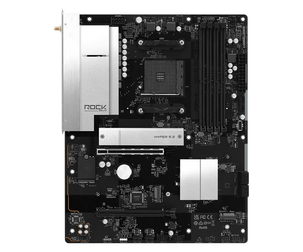 ASRock B550 ROCK WIFI – 2. kép