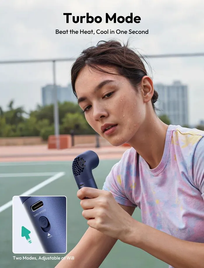 Aecooly Aero Pro Handheld High-Speed Fan Blue – 5. kép