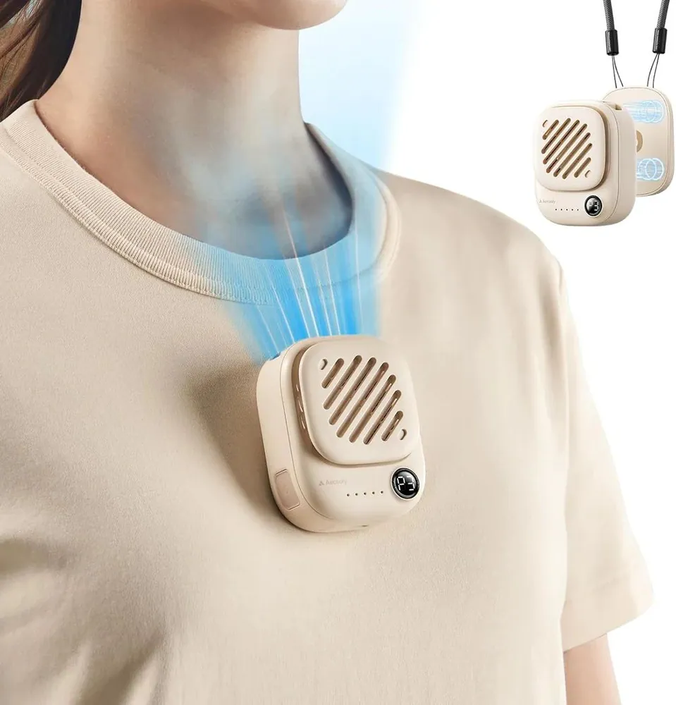 Aecooly Click 01 Mini Portable Neck Fan Beige – 3. kép