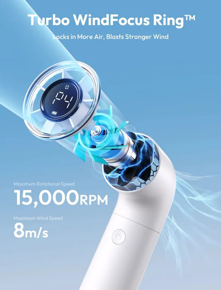 Aecooly Aero Handheld High-Speed Fan White – 3. kép
