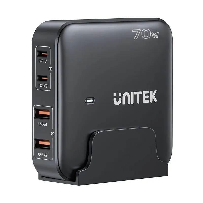 Unitek 70W Desktop GaN Charging Station Black