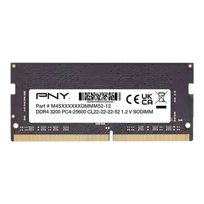 PNY 8GB DDR4 3200MHz SODIMM Performance Black