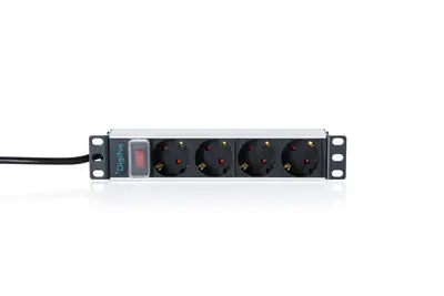 Digitus DN-95418-S Túlfeszültségvédő 4DIN 2m Black/White – 2. kép