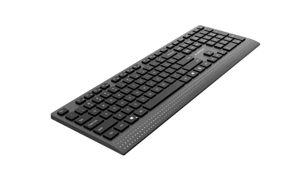 Gembird KB-MCH-06 Slim Wired Multimedia Keyboard Black US – 2. kép