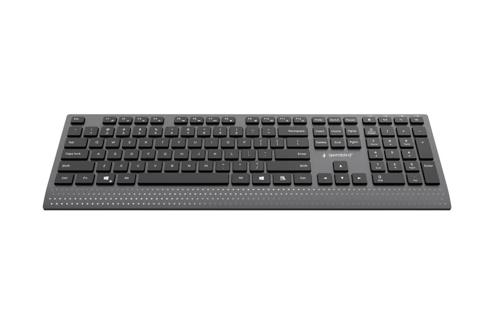Gembird KB-MCH-06 Slim Wired Multimedia Keyboard Black US – 6. kép