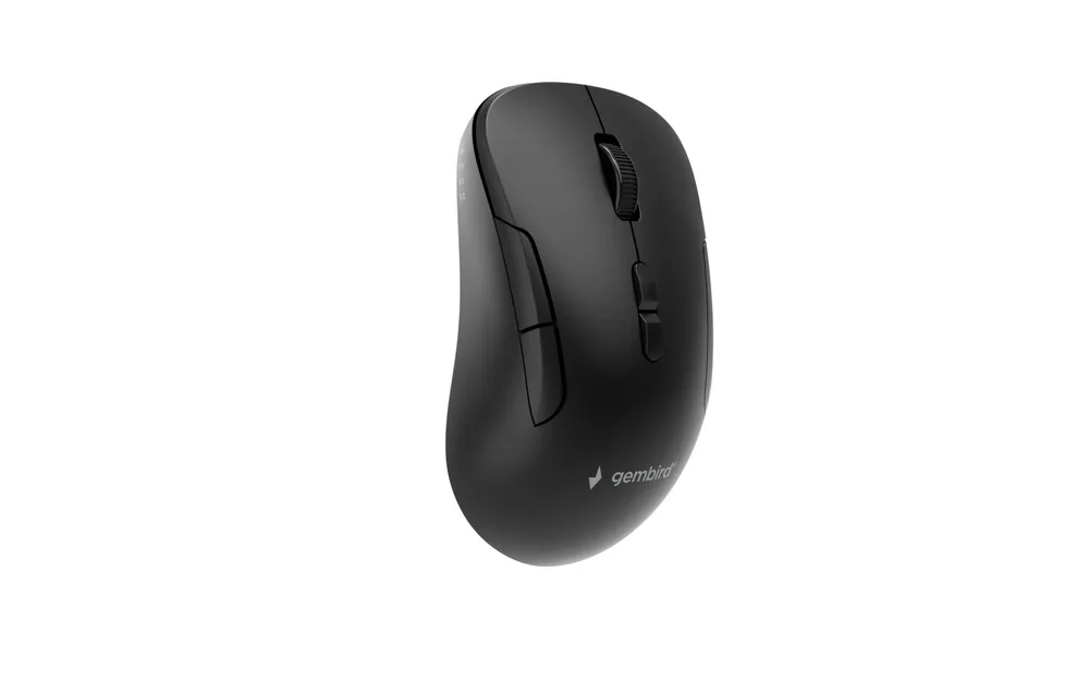 Gembird MUSW2-7B-01 Dual-Mode Wireless Bluetooth Mouse Black – 7. kép