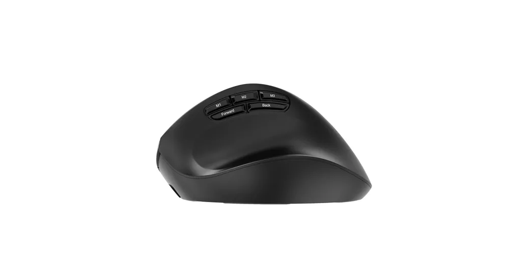 Gembird MUSW3-9B-01 Triple-Mode Wireless Bluetooth Mouse Black – 6. kép