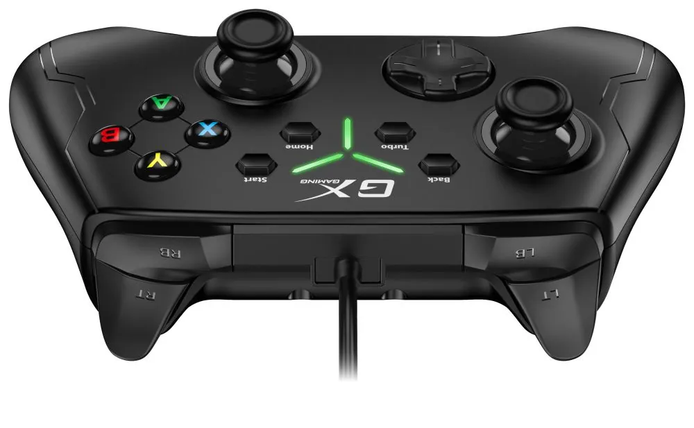Genius GX-21UV Gamepad Black – 7. kép