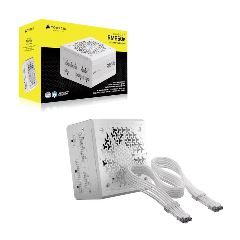 Corsair 1000W 80+ Platinum RM850e (2026) White – 4. kép