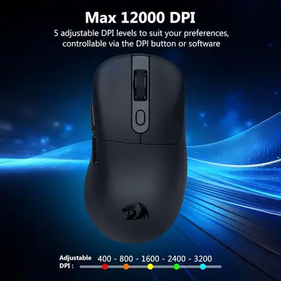 Redragon M818-STD Wireless Bluetooth Gaming Mouse Black – 2. kép
