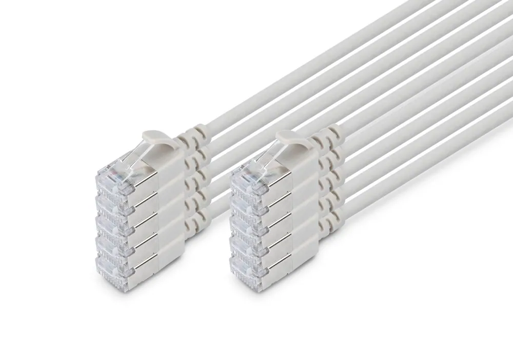 Digitus CAT6A F-FTP Patch Cable 0,5m Grey (10 Pack) – 2. kép