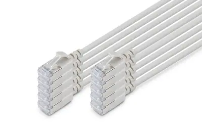 Digitus CAT6A F-FTP Patch Cable 1m Grey (10 Pack) – 2. kép