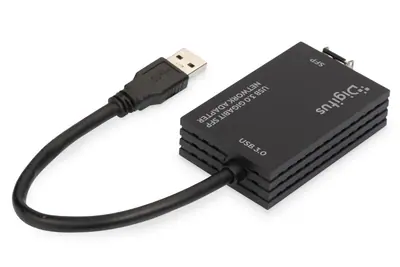 Digitus USB 3.0 Gigabit SFP network adapter Black – 2. kép