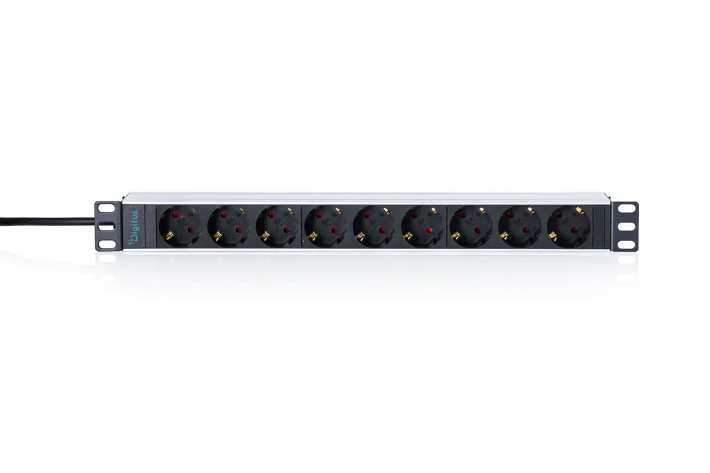 Digitus DN-95444 Túlfeszültségvédő 9DIN 2m Black/White – 2. kép