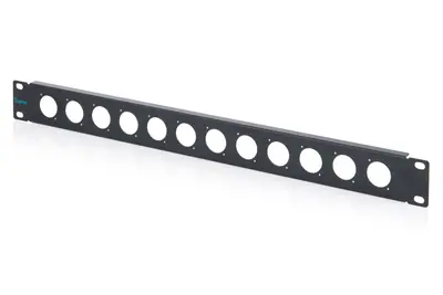 Digitus 1U rack panel for 12 x D-Type modules