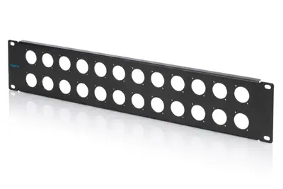 Digitus 2U rack panel for 24 x D-Type modules