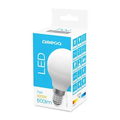 Platinet OMEGA LED BULB COMFORT 4200K E14 7W – 2. kép