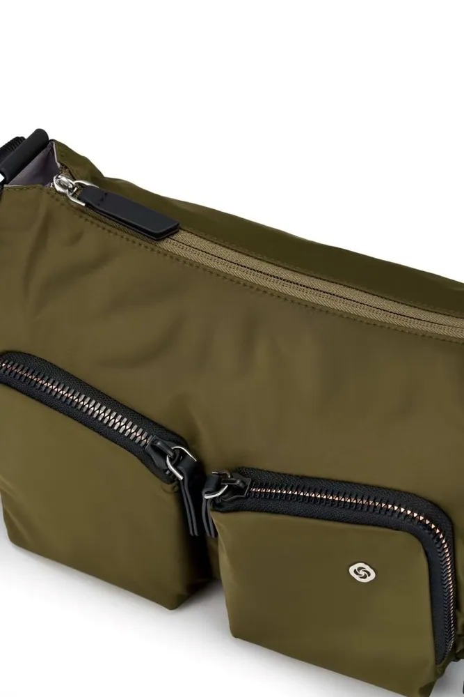 Samsonite Blazing Shoulder Bag 2 Comp Olive Green – 3. kép