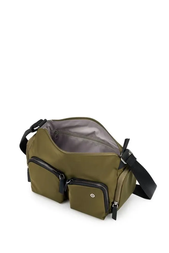 Samsonite Blazing Shoulder Bag 2 Comp Olive Green – 5. kép