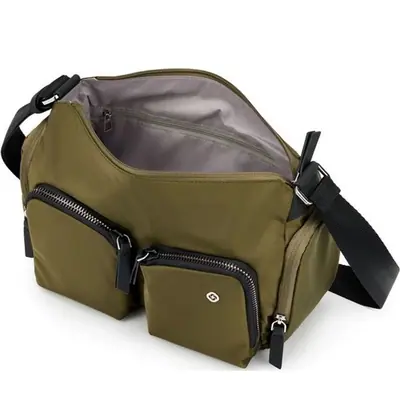 Samsonite Blazing Shoulder Bag Multi PKT Olive Green – 2. kép