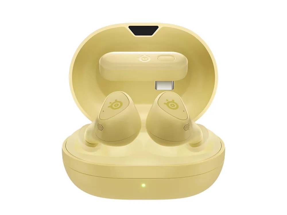 Steelseries Arctis GameBuds Wireless Bluetooth Gaming Headset Yuzu