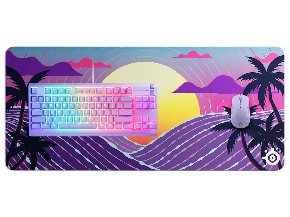 Steelseries Qck (XXL) Neon Sunset Gaming Egérpad – 3. kép